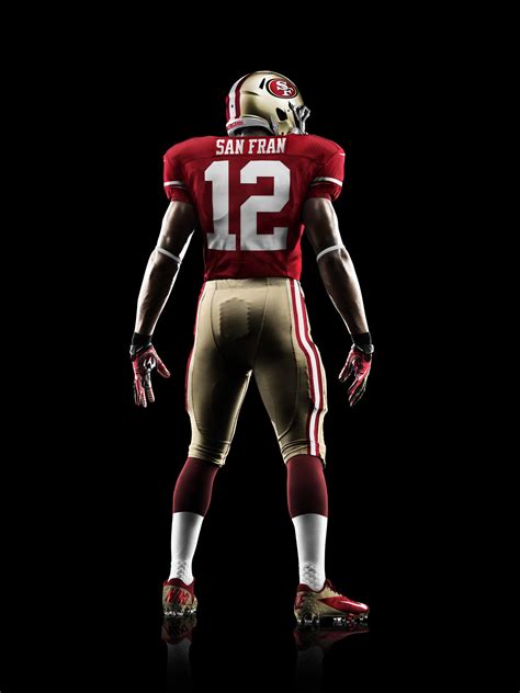 49ers uniforms 2012